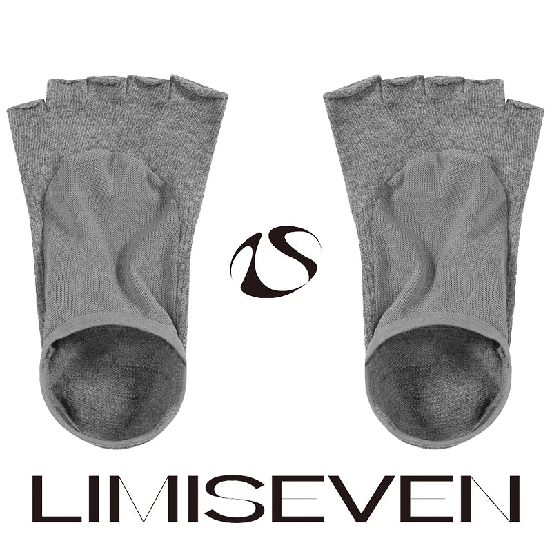 LIMISEVEN · Open-Toe Mesh Non-Slip Five-Toe Liner Socks