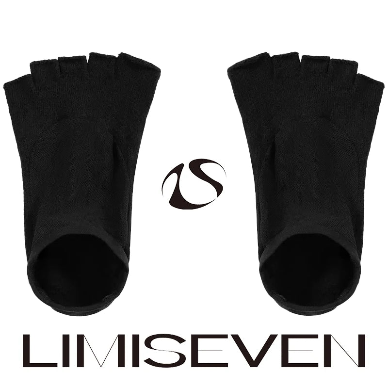 LIMISEVEN · Open-Toe Mesh Non-Slip Five-Toe Liner Socks