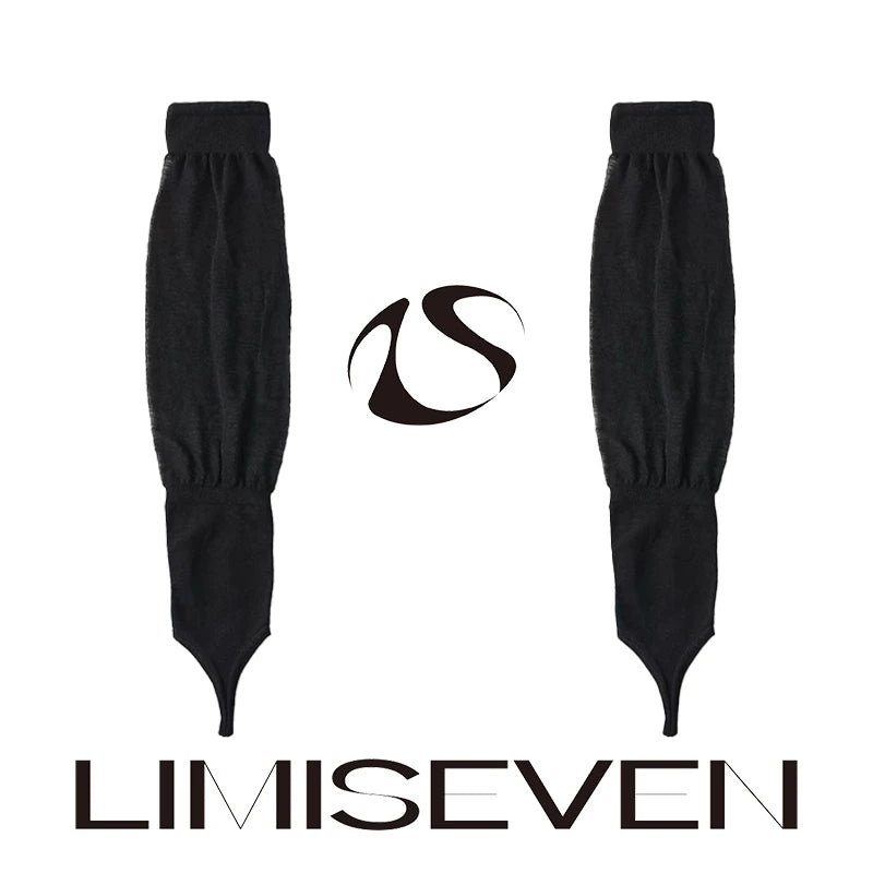 LIMISEVEN · Mulberry Silk Convertible Stirrup Leg Warmers