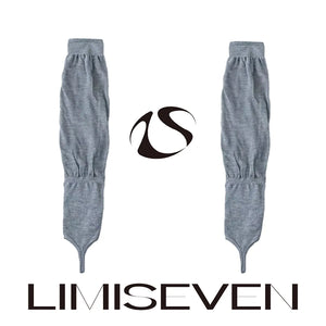 LIMISEVEN · Mulberry Silk Convertible Stirrup Leg Warmers
