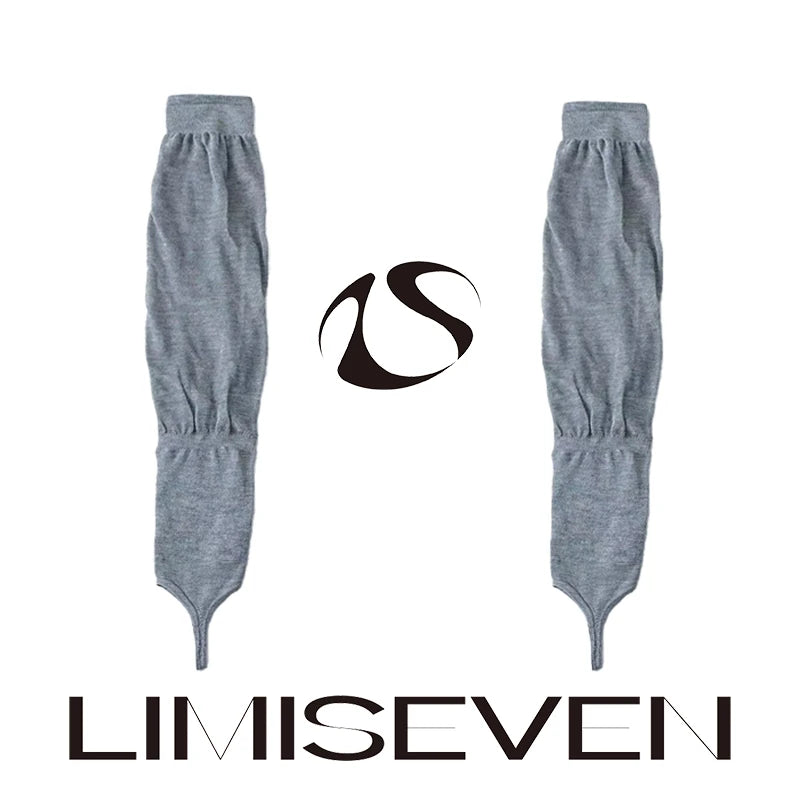 LIMISEVEN · Mulberry Silk Convertible Stirrup Leg Warmers