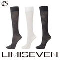 LIMISEVEN · Lightweight Openwork Diamond Knee-High Socks