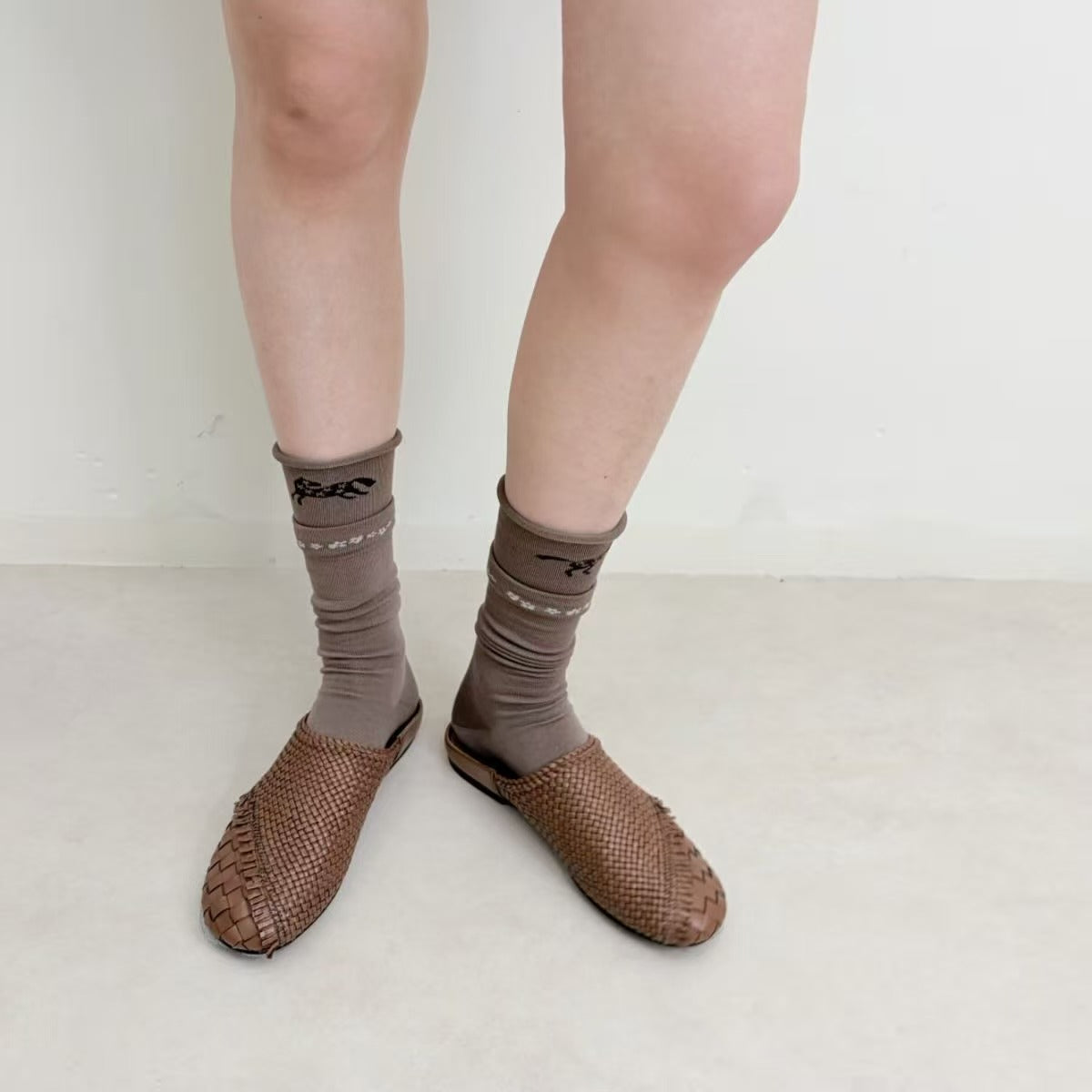 Limiseven Original Pentium Pony Double Cuff Unisex Calf Socks