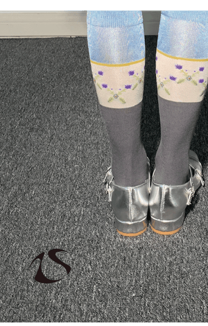 LIMISEVEN Vintage Pattern Patchwork Socks