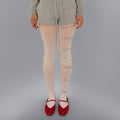 limiseven single-letter print one-piece high-waist leggings