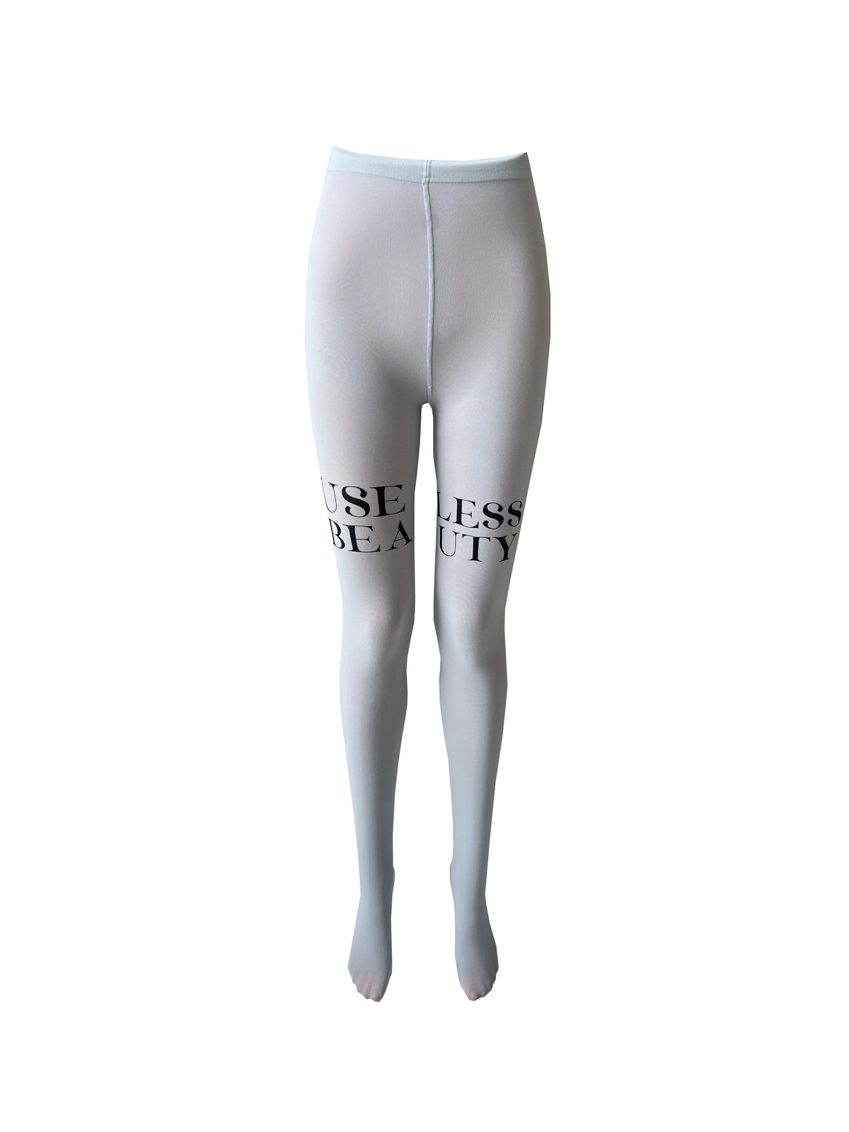 LIMISEVEN High-Waist Graffiti Print Tights