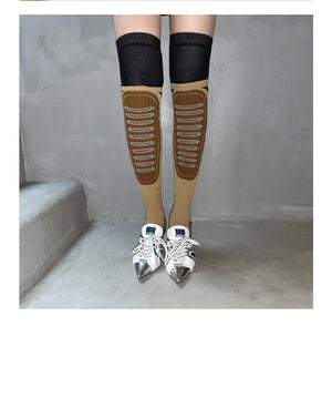 LIMISEVEN · Technical-Style Knee-High Sports Socks